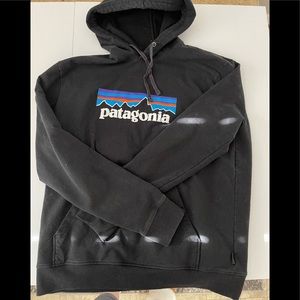 Patagonia uprisal logo hoodie